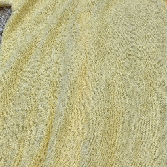 Dreamland Baby Vintage Yellow Footed Pajamas Small Soft and Cozy Infant Sleeper - Picture 3 of 5